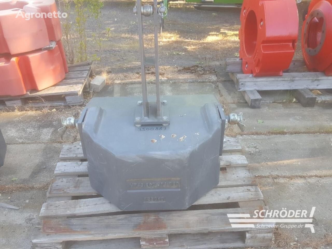 FRONTGEWICHT 1250 KG protivteža traktora