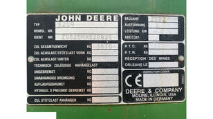 John Deere Wałek Napędu poluosovina za John Deere   620r  adapterа za žito
