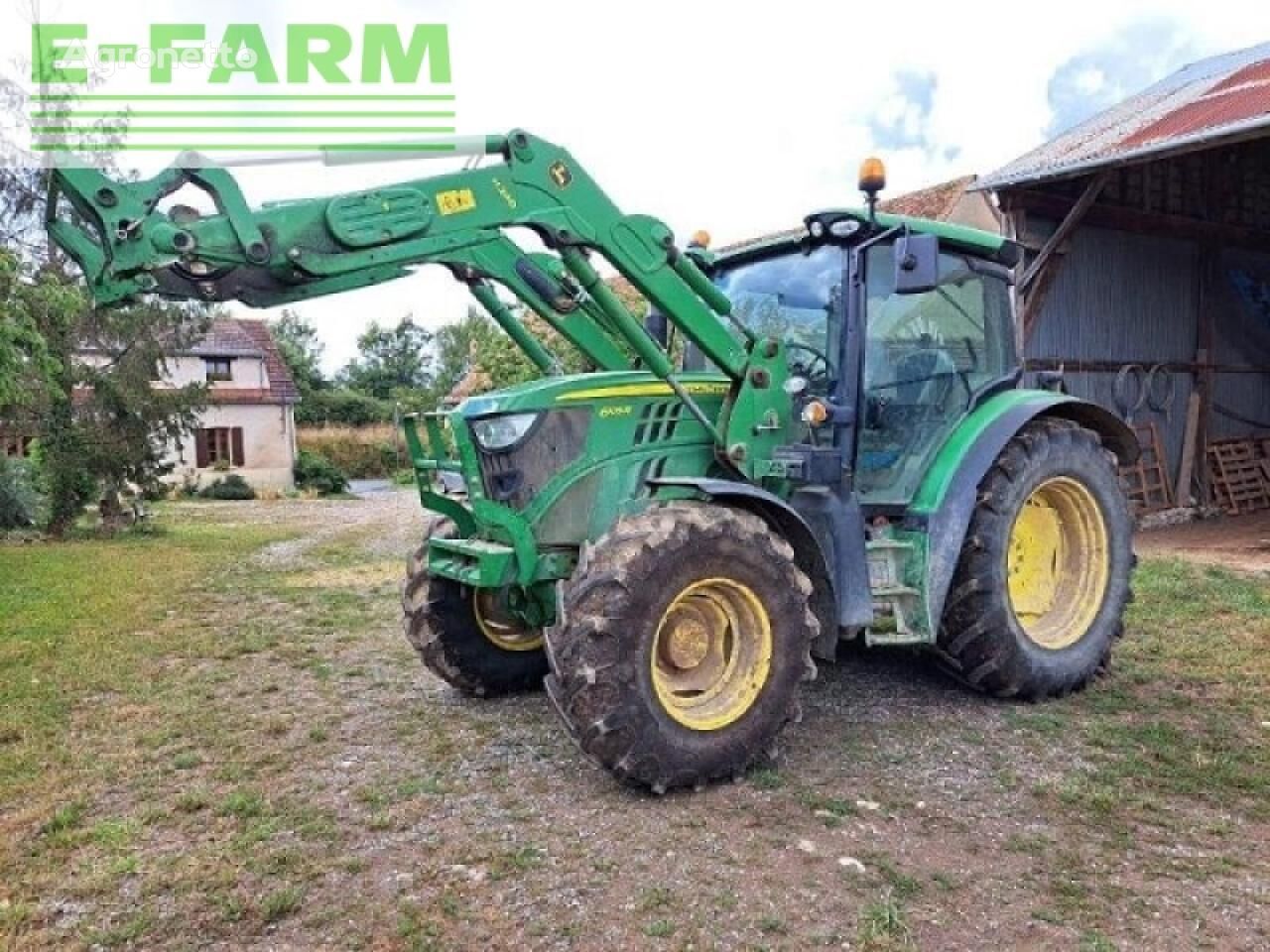 6105r traktor točkaš